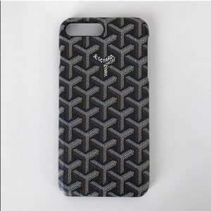 Black Goyard iPhone 7/8 Case